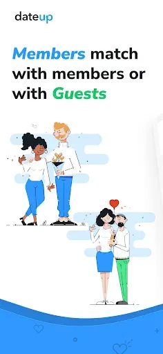 Скриншот 4 — DateUp - Tall Dating Made Easy