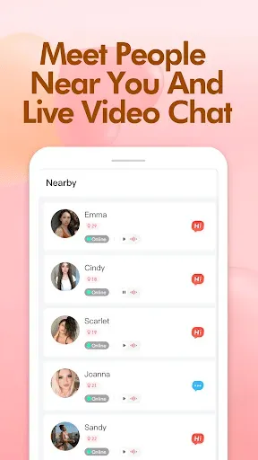 Скриншот 3 — Lemeet: Chat & Meet The World