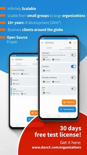 Скриншот 3 — Managed DAVx⁵ for Enterprise