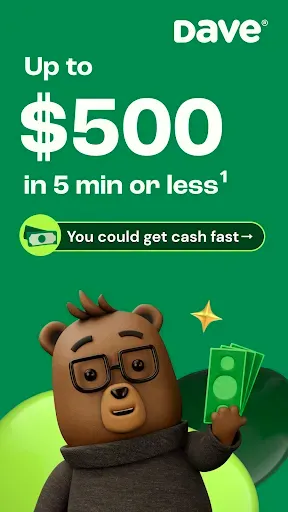 Скриншот 1 — Dave: Credit, Cash & Money App