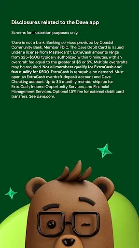 Скриншот 8 — Dave: Credit, Cash & Money App