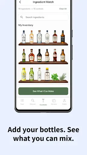 Скриншот 3 — Tipsy: Cocktail Recipes & Bar