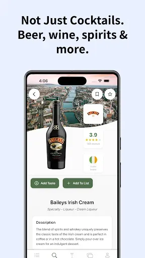 Скриншот 4 — Tipsy: Cocktail Recipes & Bar