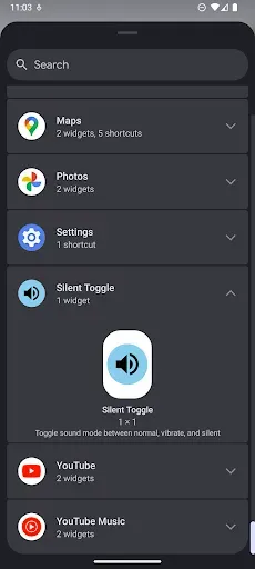 Скриншот 7 — Silent Toggle Widget