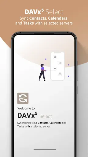 Скриншот 1 — DAVx⁵ Select