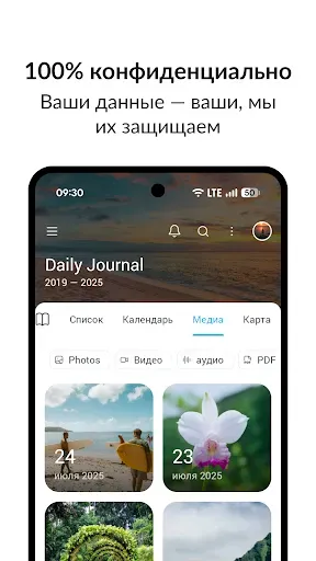 Скриншот 3 — Дневник Day One: личный журнал