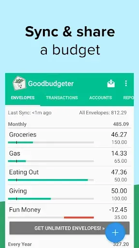 Скриншот 1 — Goodbudget: Budget & Finance