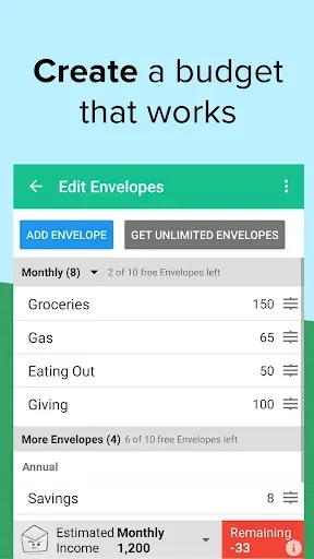 Скриншот 5 — Goodbudget: Budget & Finance