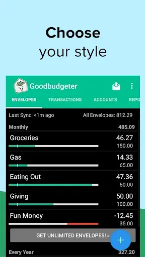 Скриншот 8 — Goodbudget: Budget & Finance