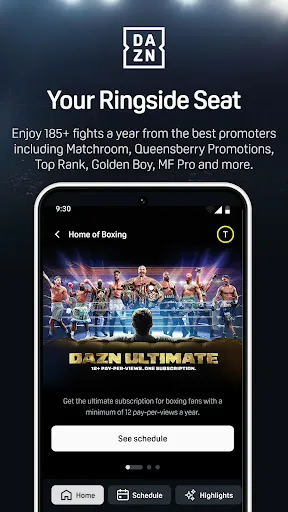 Скриншот 2 — DAZN - Watch Live Sports