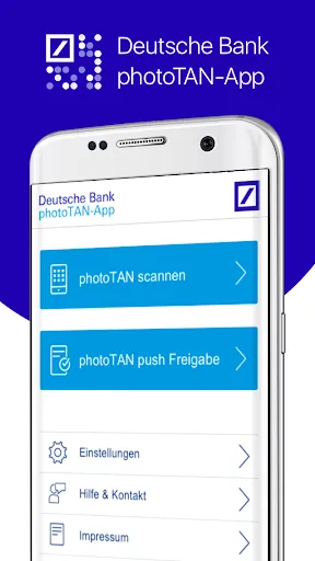 Скриншот 1 — Deutsche Bank photoTAN