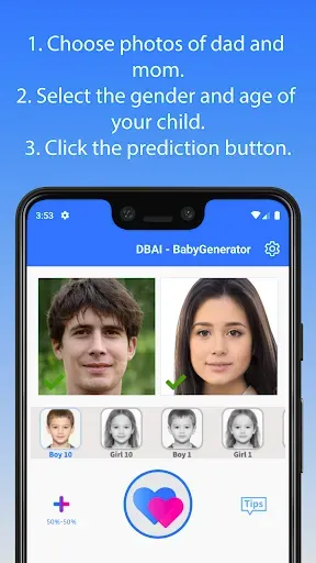 Скриншот 4 — BabyGenerator Guess baby face