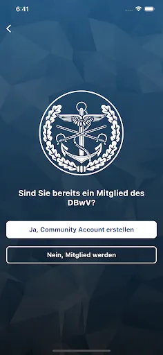 Скриншот 1 — DBwV App