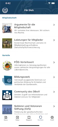 Скриншот 5 — DBwV App