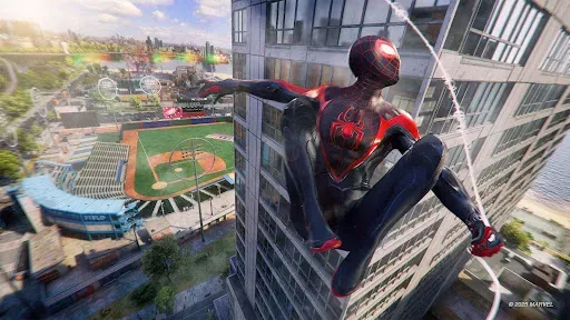 Скриншот 4 — Spider Rope Hero: Crime Man 3D