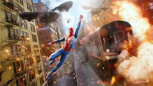 Скриншот 8 — Spider Rope Hero: Crime Man 3D