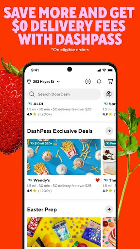 Скриншот 4 — DoorDash: Food, Grocery, More
