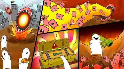 Скриншот 2 — Missile Dude RPG : idle hero