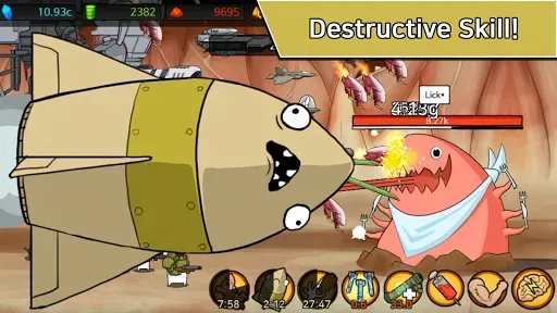 Скриншот 4 — Missile Dude RPG : idle hero