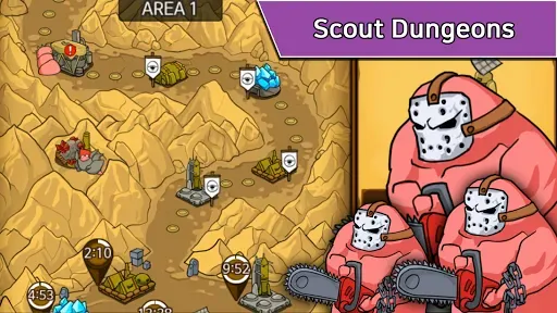 Скриншот 6 — Missile Dude RPG : idle hero