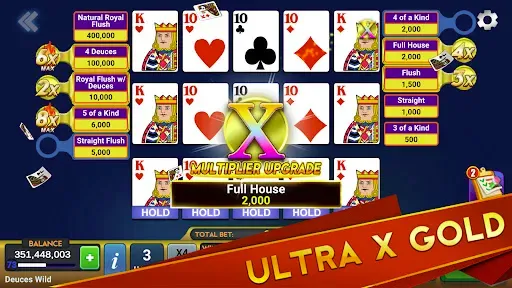 Скриншот 3 — Video Poker Multi: Deuces Wild