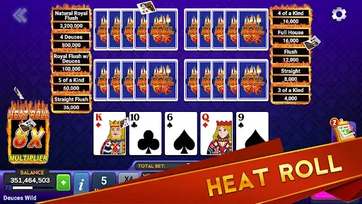Скриншот 5 — Video Poker Multi: Deuces Wild