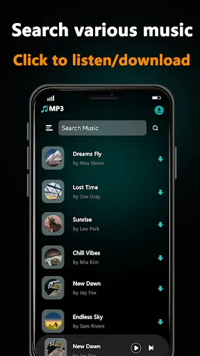Скриншот 2 — Mp3 Music Downloader