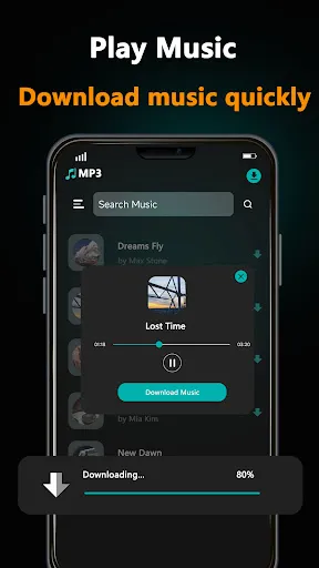 Скриншот 3 — Mp3 Music Downloader