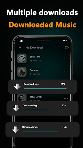 Скриншот 4 — Mp3 Music Downloader