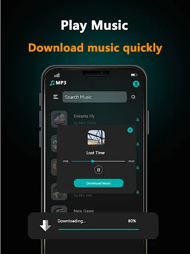 Скриншот 8 — Mp3 Music Downloader