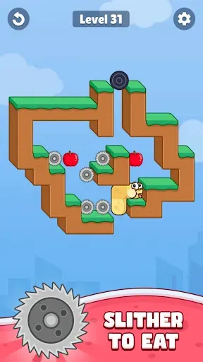 Скриншот 4 — Snake Puzzle: Slither Master