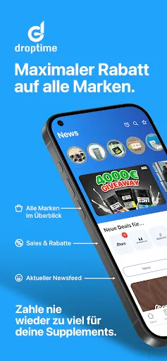 Скриншот 2 — DROPTIME - die Supplement App