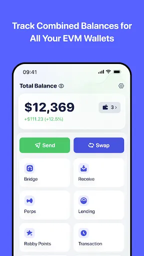 Скриншот 1 — Rabby Wallet - Crypto & EVM