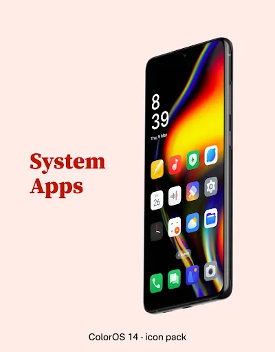 Скриншот 1 — ColorOS 16 - icon pack
