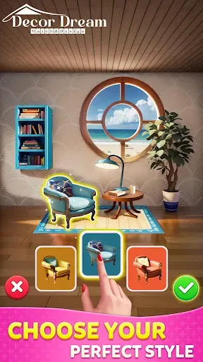 Скриншот 2 — Decor Dream: Match & Design
