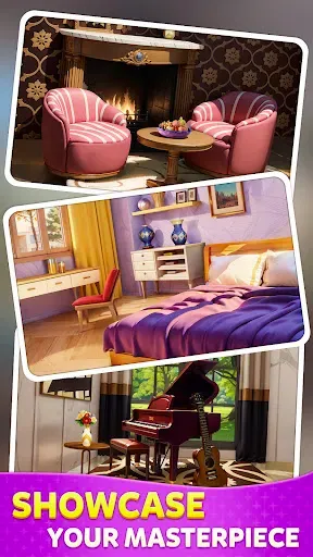 Скриншот 4 — Decor Dream: Match & Design