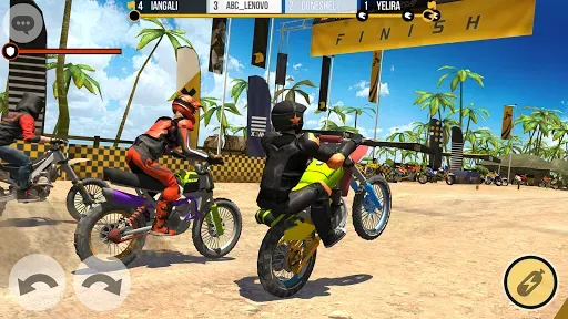 Скриншот 7 — Clan Race: PVP Motocross races