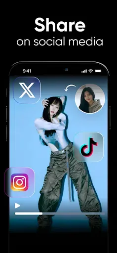 Скриншот 3 — Dance AI: AI Dance Video Maker
