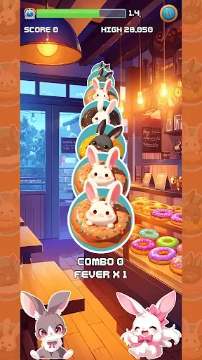 Скриншот 4 — Пончики "Зайчик"-Bunny Donuts
