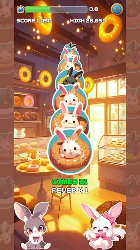 Скриншот 6 — Пончики "Зайчик"-Bunny Donuts