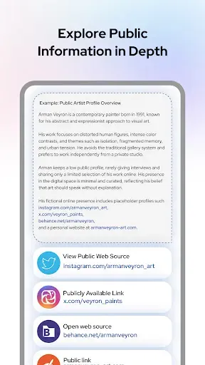 Скриншот 3 — AI Deep Search Assistant