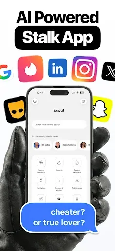 Скриншот 1 — Scout: Deep Search AI