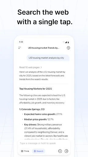 Скриншот 8 — DeepSeek - AI Ассистент