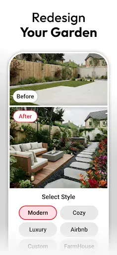 Скриншот 3 — AI Interior Design - Interio