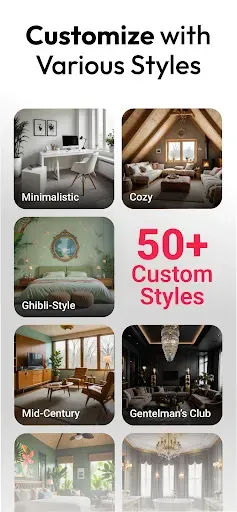 Скриншот 5 — AI Interior Design - Interio