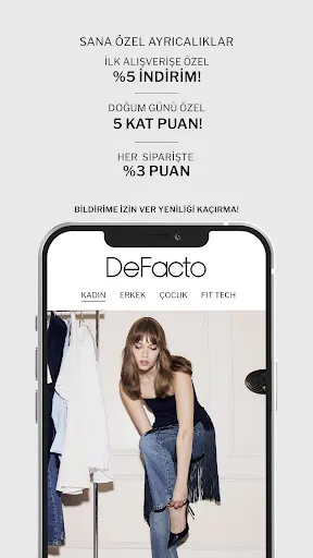 Скриншот 2 — DeFacto - Giyim & Alışveriş