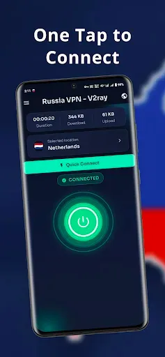 Скриншот 1 — Russia VPN–Fast & Secure Proxy