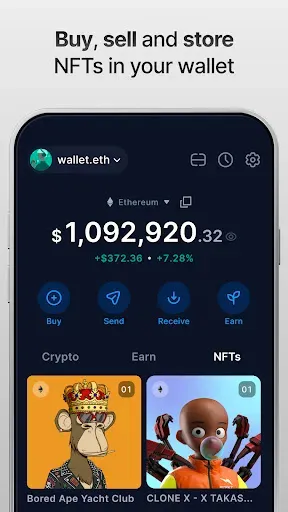 Скриншот 7 — Crypto.com: Onchain Wallet
