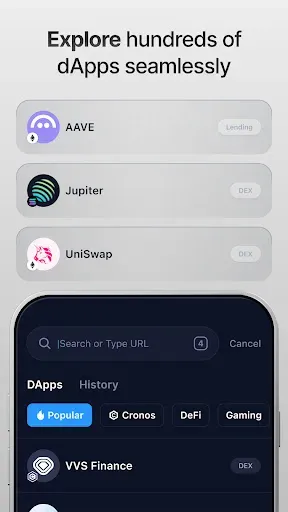 Скриншот 8 — Crypto.com: Onchain Wallet