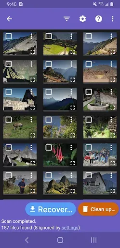 Скриншот 2 — DiskDigger photo recovery